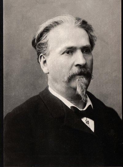 Portret van Frederic Mistral (1830-1914), Franse schrijver en dichter door French Photographer